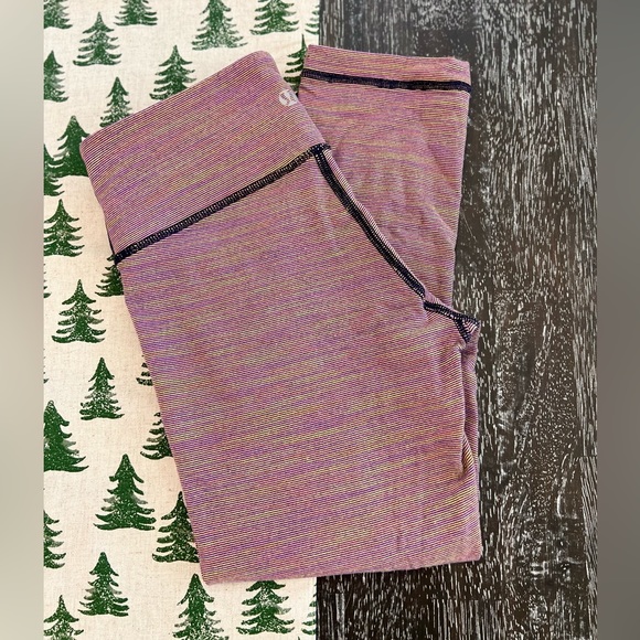 lululemon athletica Pants - Lululemon Wunder Under Crop Wee Are From Space
